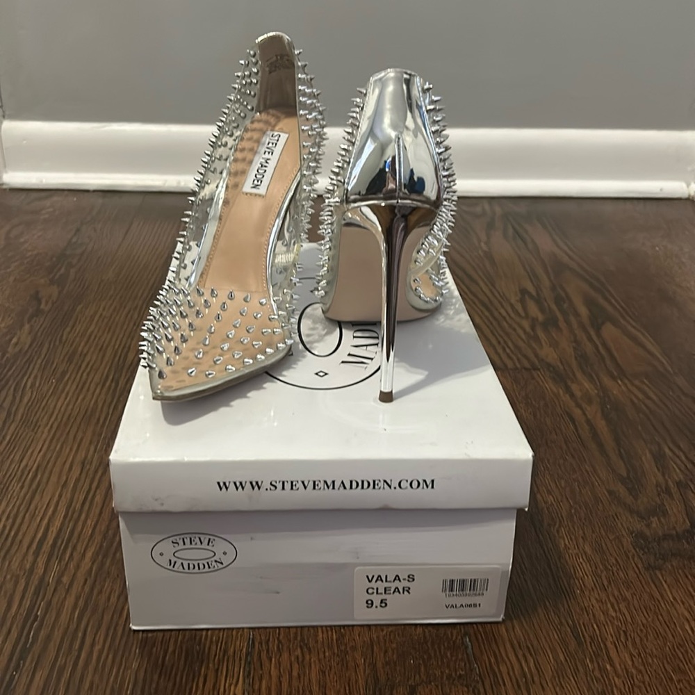 Steve Madden clear pumps - Picture 1 of 4